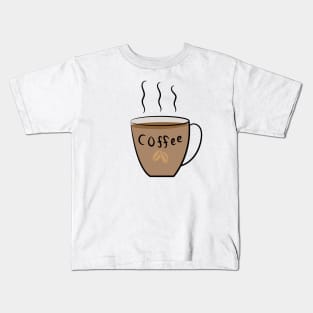 Cup of coffee Kids T-Shirt